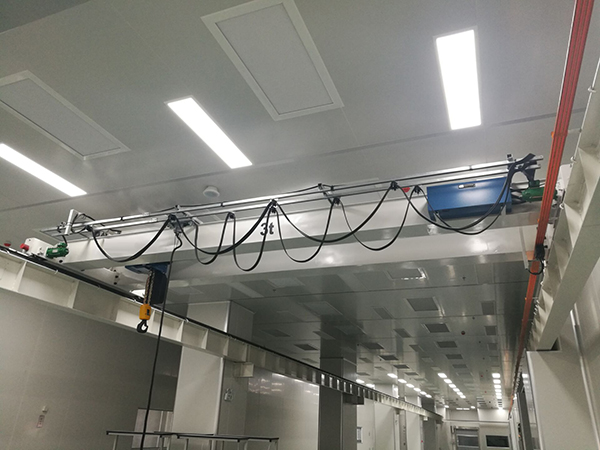 无尘室单梁起重设备